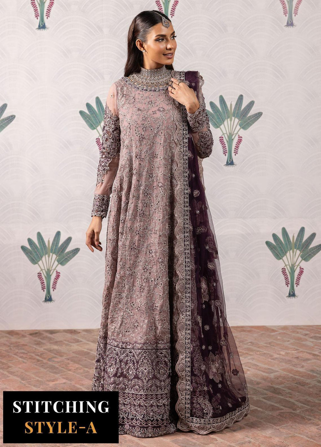 Shendi By Iznik Embroidered Chiffon Suits Unstitched 3 Piece IZ23SH ISC 05 Kaafisha - Luxury Collection