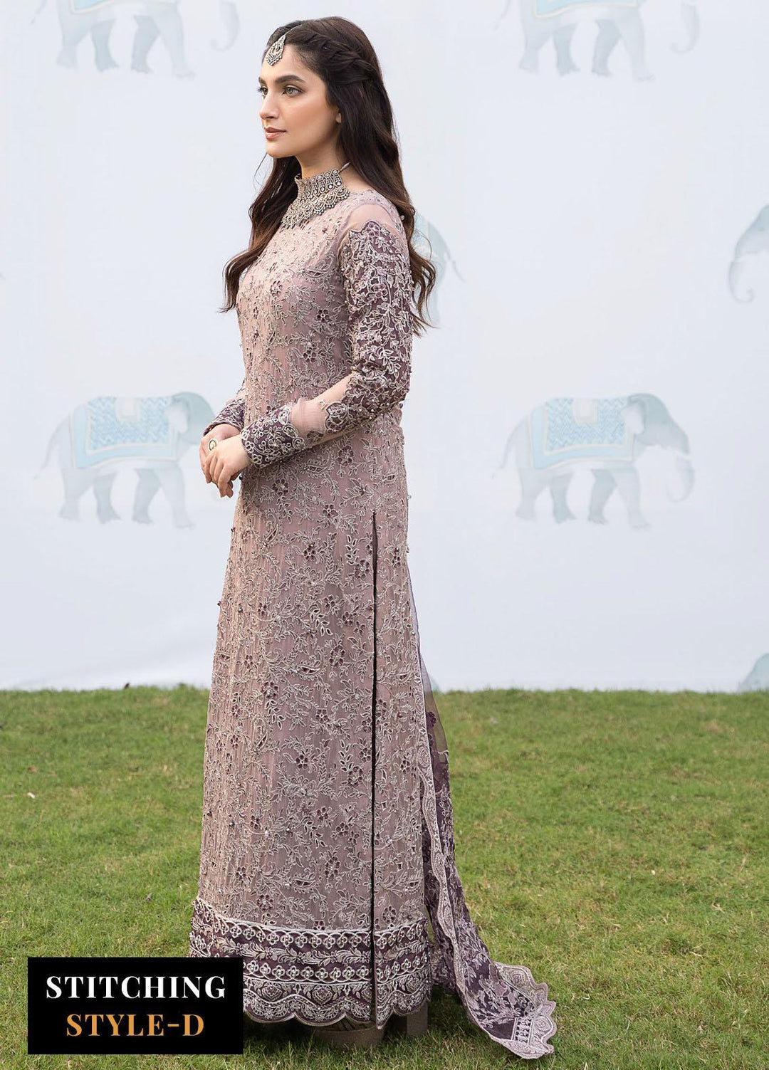 Shendi By Iznik Embroidered Chiffon Suits Unstitched 3 Piece IZ23SH ISC 05 Kaafisha - Luxury Collection