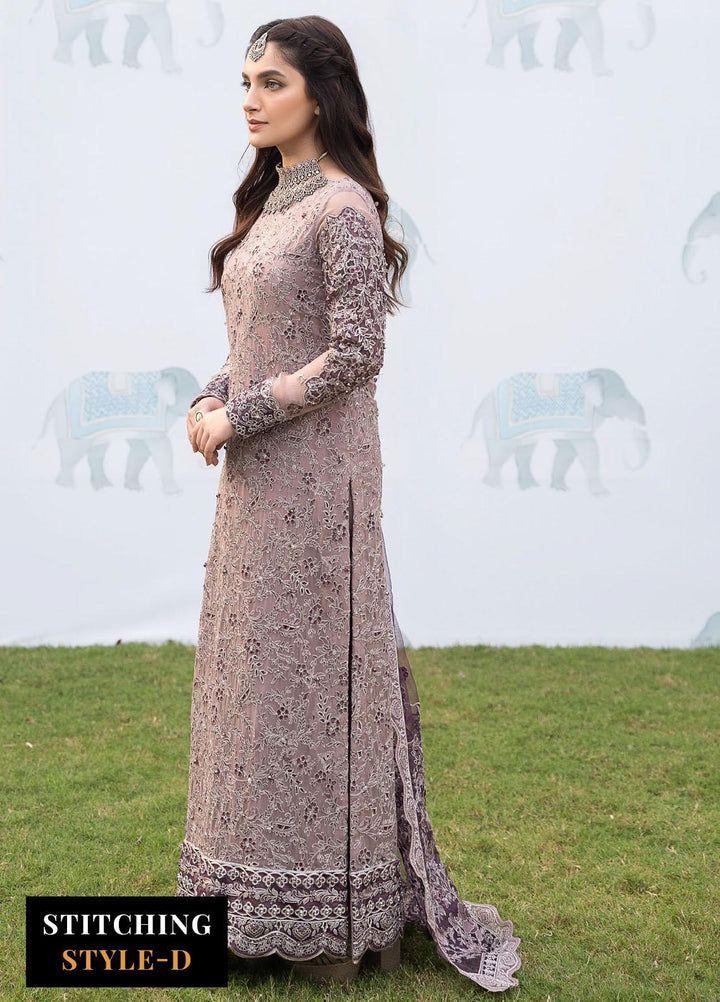 Shendi By Iznik Embroidered Chiffon Suits Unstitched 3 Piece IZ23SH ISC 05 Kaafisha - Luxury Collection