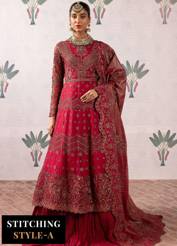 Shendi By Iznik Embroidered Chiffon Suits Unstitched 3 Piece IZ23SH ISC 08 Manak - Luxury Collection