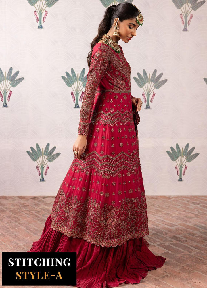 Shendi By Iznik Embroidered Chiffon Suits Unstitched 3 Piece IZ23SH ISC 08 Manak - Luxury Collection