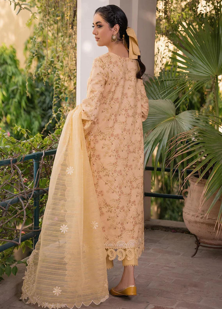 Shezlin By Aabyaan Embroidered Chikankari Suits Unstitched 3 Piece ABY23S AC-01 Raiya - Summer Collection