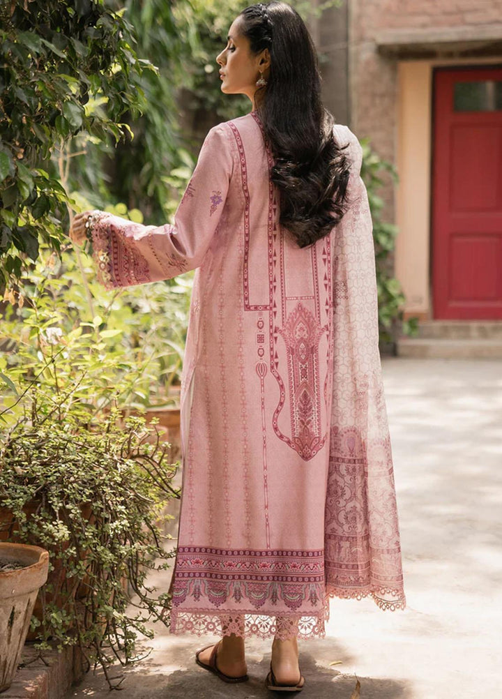 Shezlin By Aabyaan Embroidered Chikankari Suits Unstitched 3 Piece ABY23S AC-03 Neeshay - Summer Collection