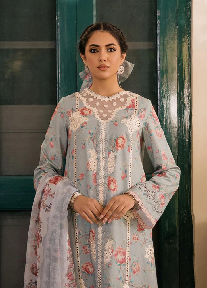 Shezlin By Aabyaan Embroidered Chikankari Suits Unstitched 3 Piece ABY23S AC-04 Esme - Summer Collection