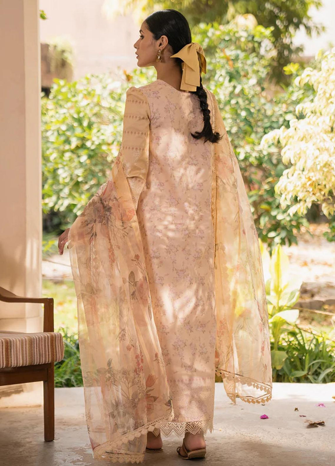 Shezlin By Aabyaan Embroidered Chikankari Suits Unstitched 3 Piece ABY23S AC-05 Alara - Summer Collection