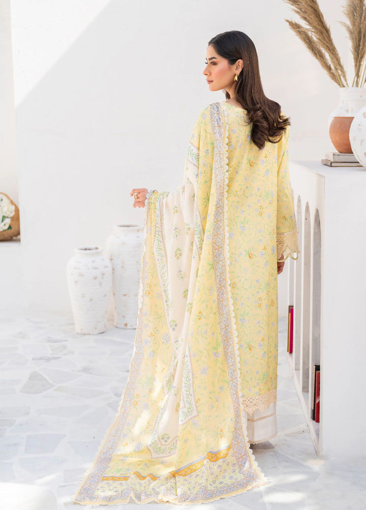 Shezlin by Aabyaan Embroidered Chikankari Suits Unstitched 3 Piece ABY24S AR-03 Soha - Summer Collection