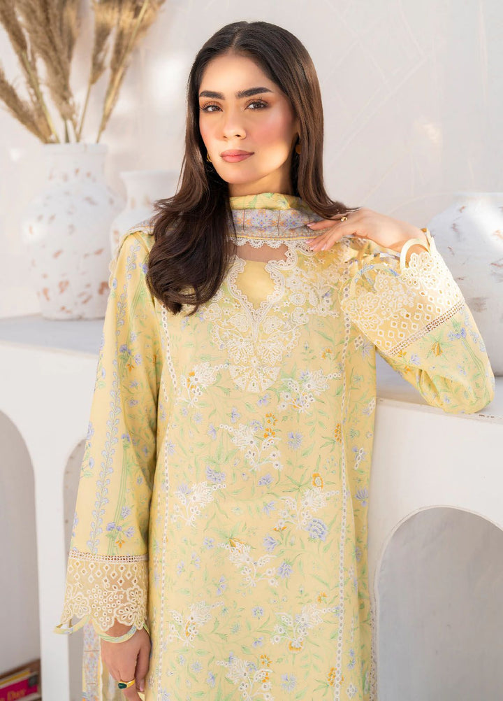 Shezlin by Aabyaan Embroidered Chikankari Suits Unstitched 3 Piece ABY24S AR-03 Soha - Summer Collection