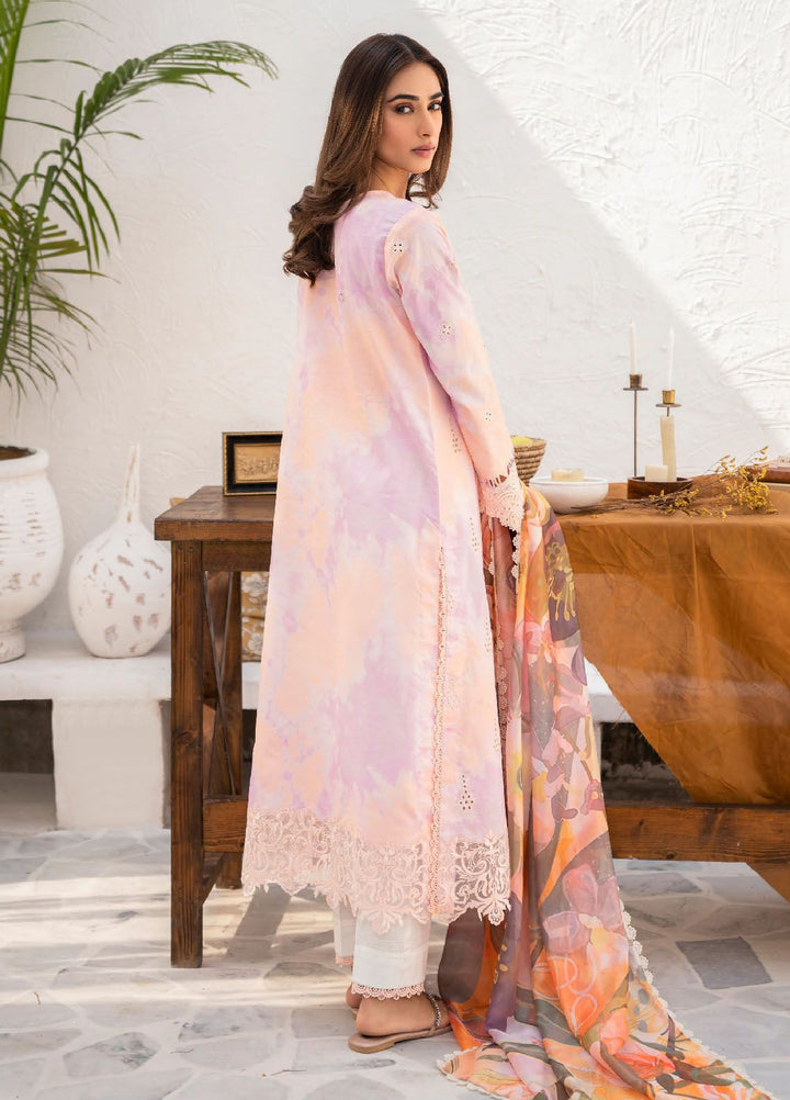 Shezlin by Aabyaan Embroidered Chikankari Suits Unstitched 3 Piece ABY24S AR-05 Nuray - Summer Collection