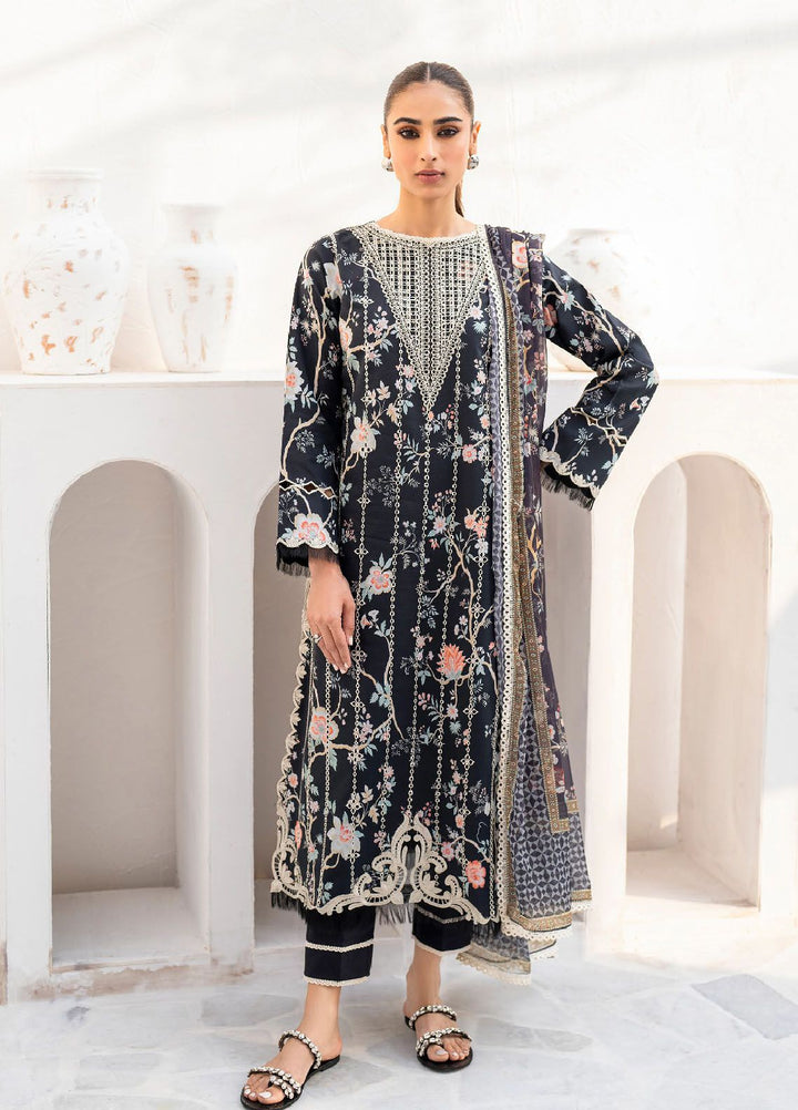 Shezlin by Aabyaan Embroidered Chikankari Suits Unstitched 3 Piece ABY24S AR-06 Mahira - Summer Collection