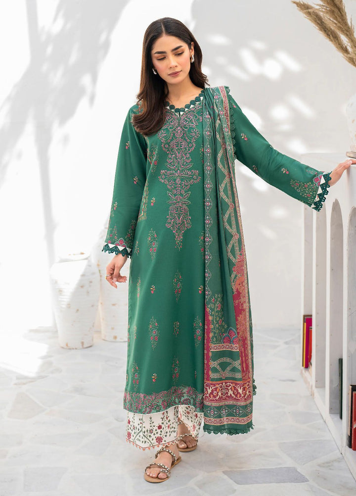 Shezlin by Aabyaan Embroidered Chikankari Suits Unstitched 3 Piece ABY24S AR-08 Eshaal - Summer Collection