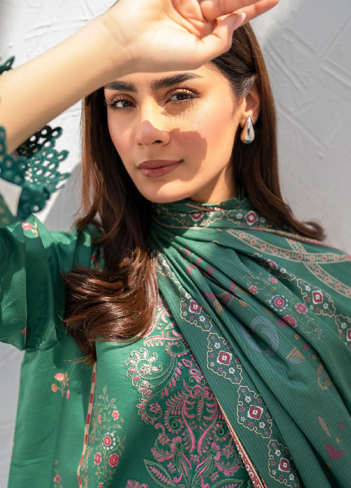 Shezlin by Aabyaan Embroidered Chikankari Suits Unstitched 3 Piece ABY24S AR-08 Eshaal - Summer Collection