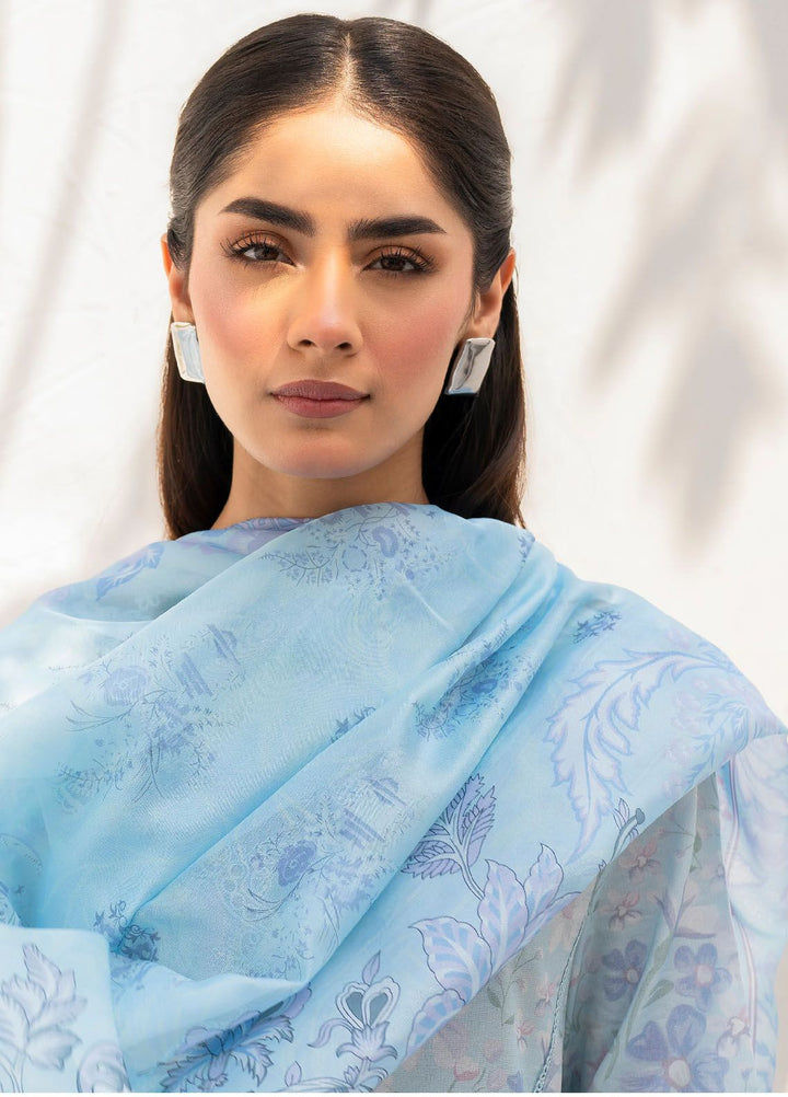 Shezlin by Aabyaan Embroidered Chikankari Suits Unstitched 3 Piece ABY24S AR-10 Mushk - Summer Collection