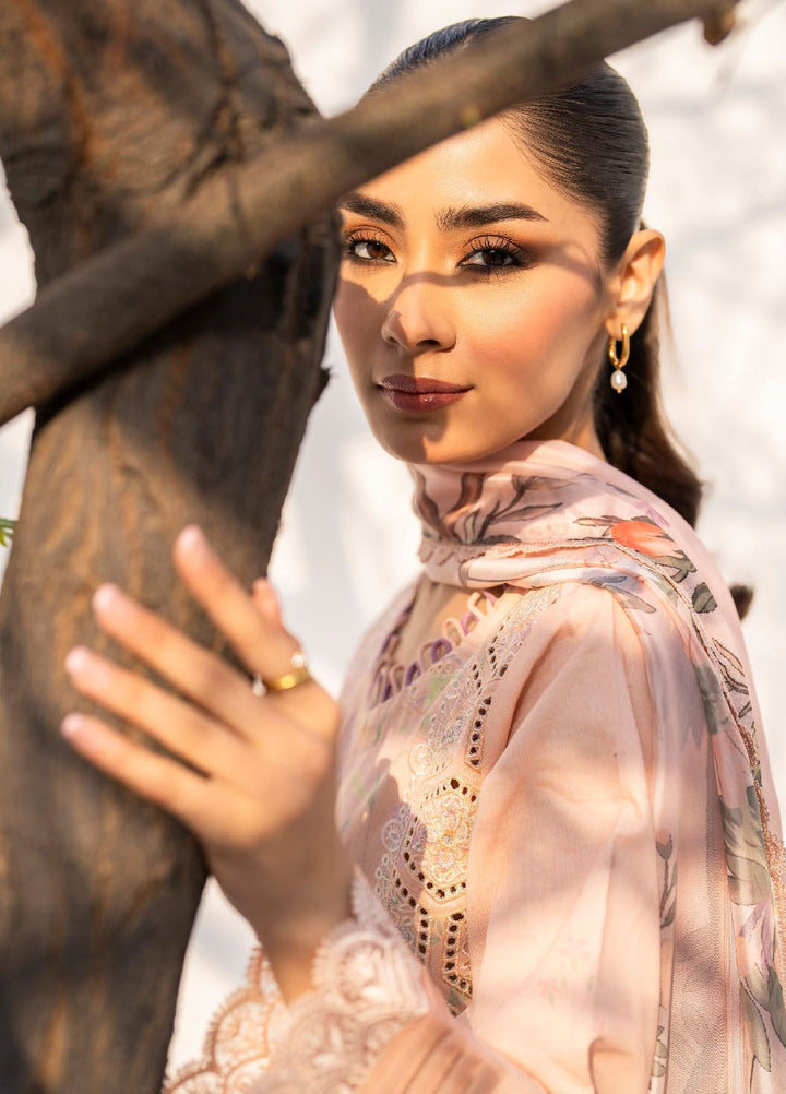 Shezlin by Aabyaan Embroidered Chikankari Suits Unstitched 3 Piece ABY24S AR-12 Wanya - Summer Collection