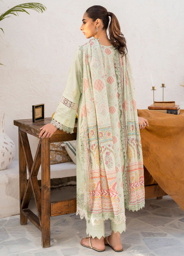 Shezlin by Aabyaan Embroidered Chikankari Suits Unstitched 3 Piece ABY24S AR-16 Meha - Summer Collection