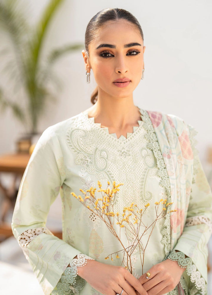 Shezlin by Aabyaan Embroidered Chikankari Suits Unstitched 3 Piece ABY24S AR-16 Meha - Summer Collection