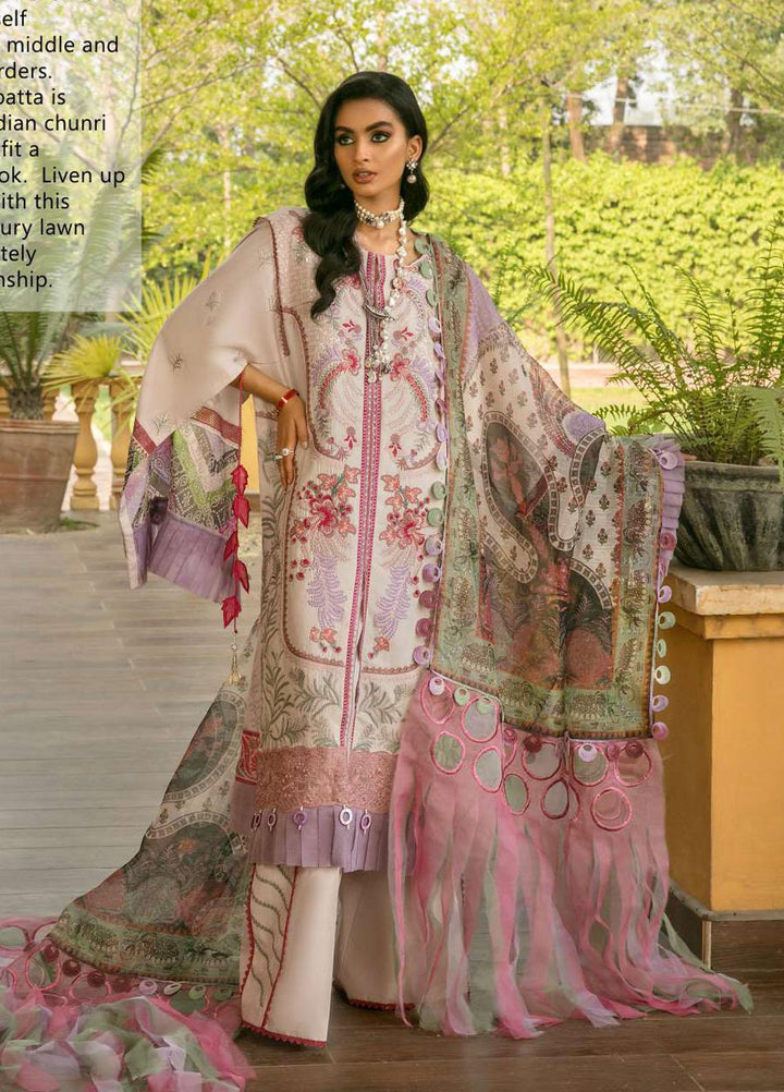 Shiza Hassan Embroidered Lawn Suits Unstitched 3 Piece SH22LEL FAYE - Festive Luxury Collection