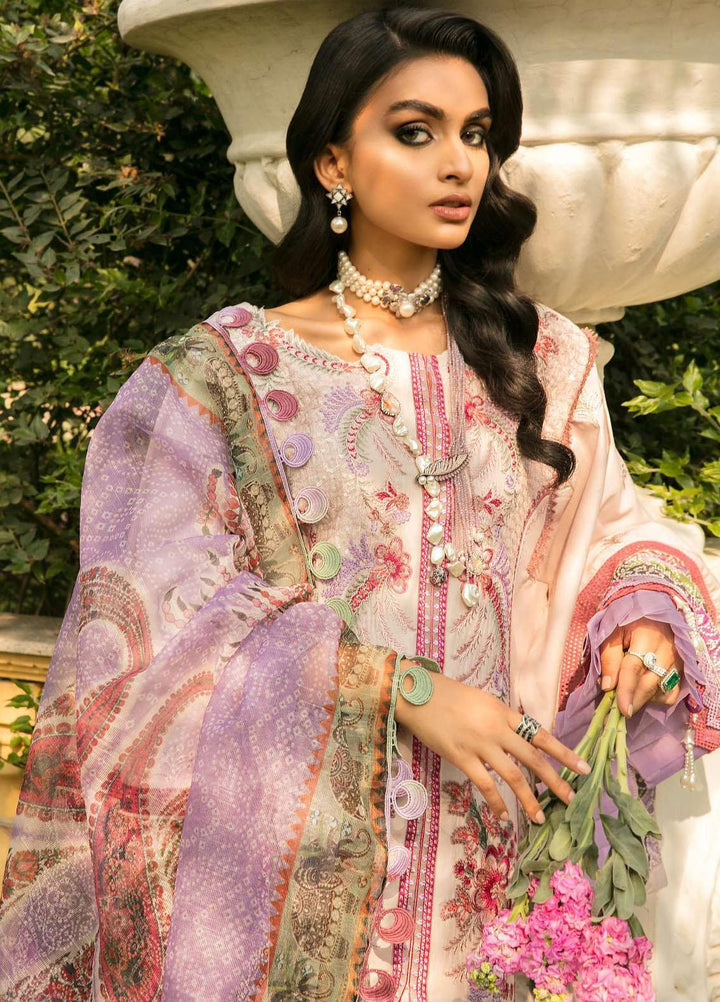 Shiza Hassan Embroidered Lawn Suits Unstitched 3 Piece SH22LEL FAYE - Festive Luxury Collection