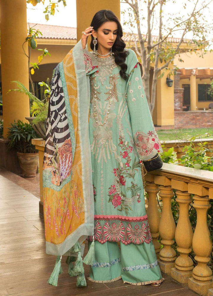 Shiza Hassan Embroidered Lawn Suits Unstitched 3 Piece SH22LEL SKYE - Festive Luxury Collection
