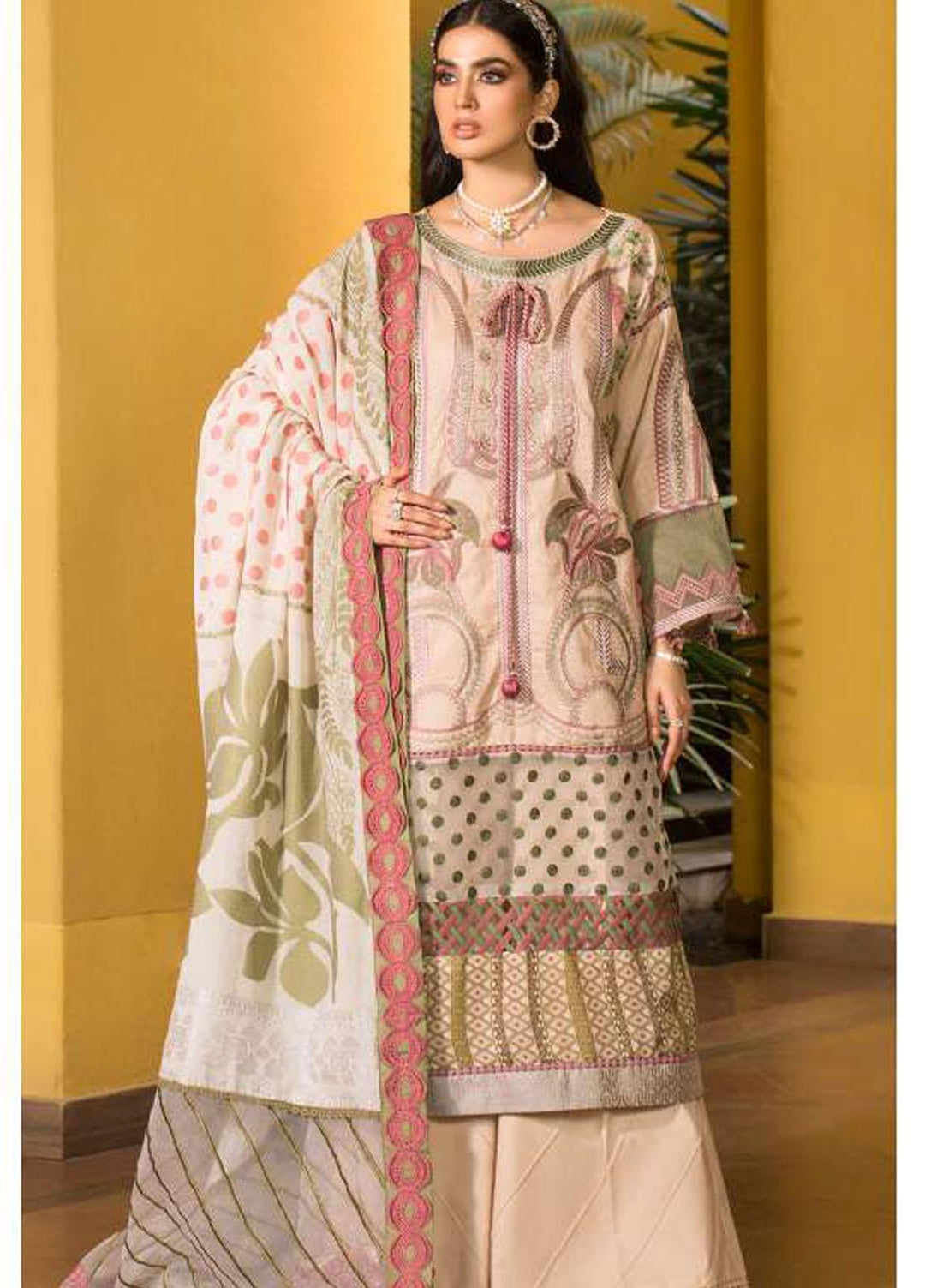 Shiza Hassan Embroidered Lawn Suits Unstitched 3 Piece SH22LEL VAIA - Festive Luxury Collection