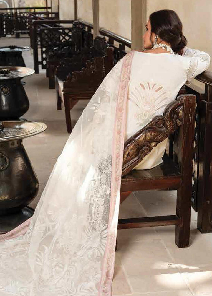 Shiza Hassan Embroidered Lawn Suits Unstitched 3 Piece SH21LL 03-A HEER - Luxury Collection