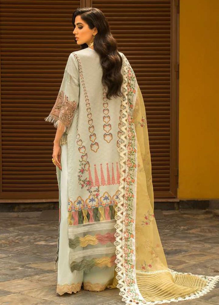 Shiza Hassan Embroidered Lawn Suits Unstitched 3 Piece SH22LEL KAZEL - Festive Luxury Collection