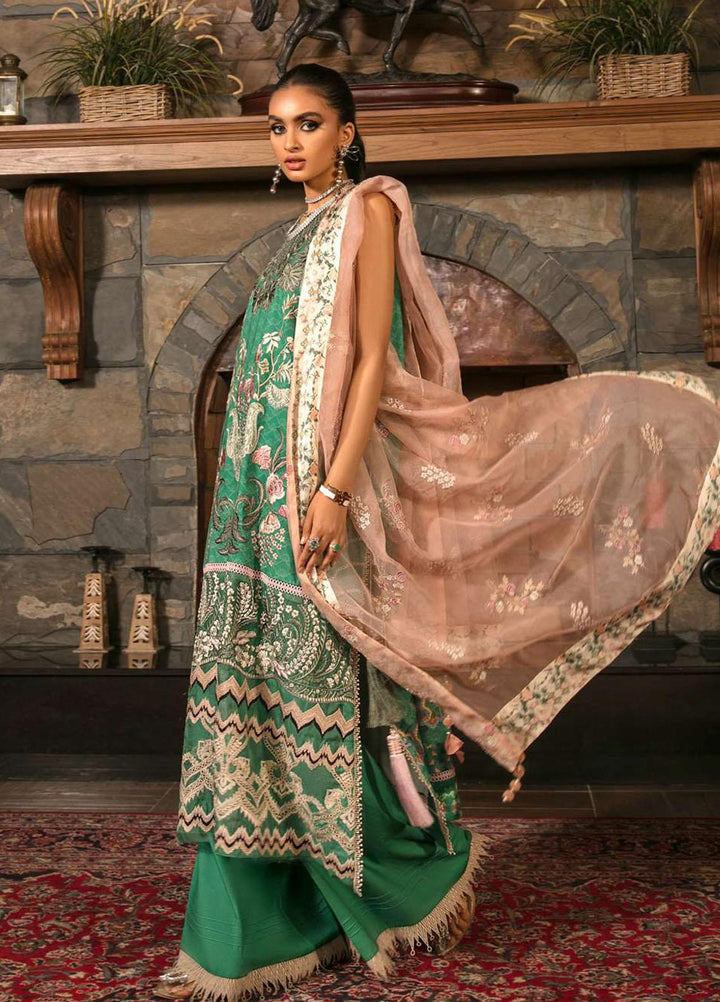Shiza Hassan Embroidered Lawn Suits Unstitched 3 Piece SH22LEL LENORA - Festive Luxury Collection