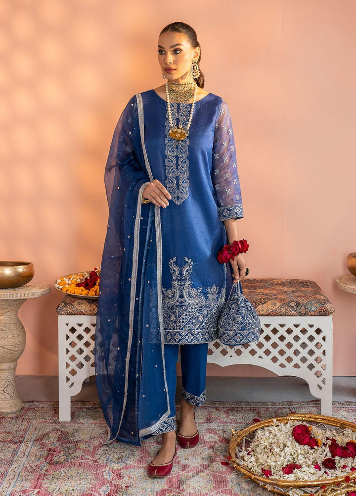 Shurooq Pret  Organza 3 Piece Suit MEHERMA