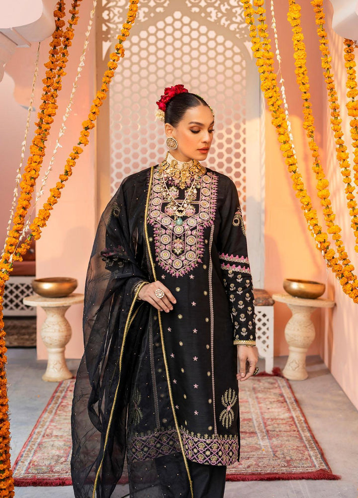 Shurooq Pret  Raw Silk 3 Piece Suit MINA