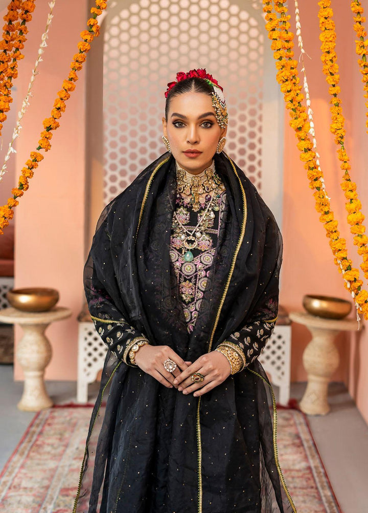 Shurooq Pret  Raw Silk 3 Piece Suit MINA