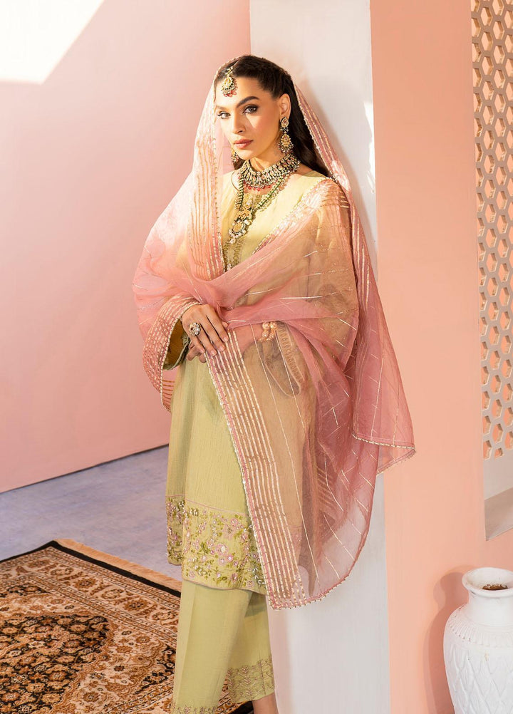 Shurooq Pret  Raw Silk 3 Piece Suit NEHA