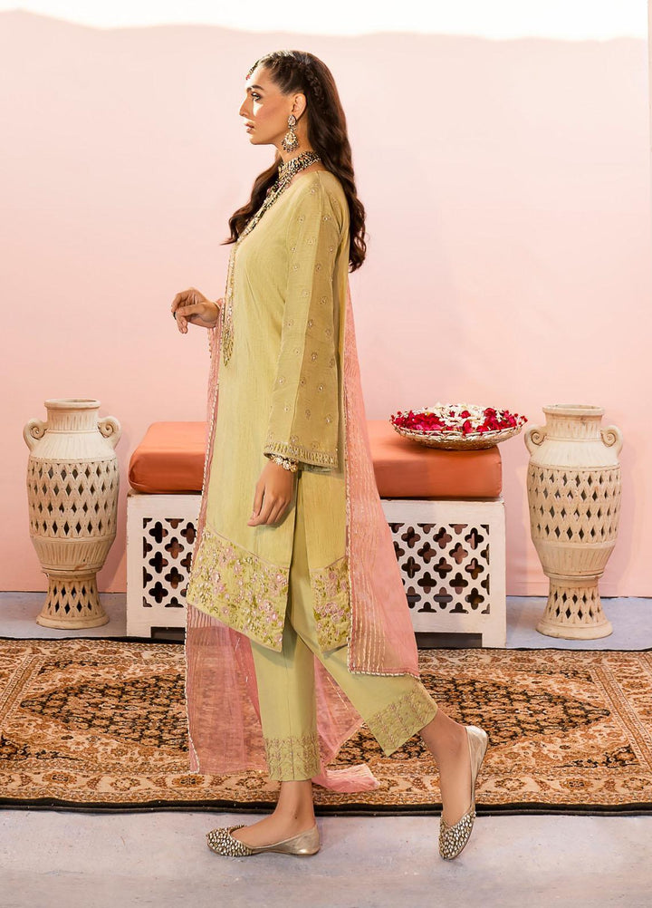 Shurooq Pret  Raw Silk 3 Piece Suit NEHA