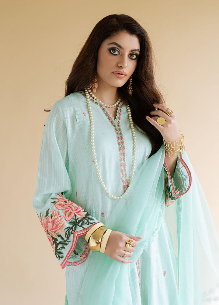 Shurooq Ready to Wear  Cotton 3 Piece Dress C1 D05 Mahtaab