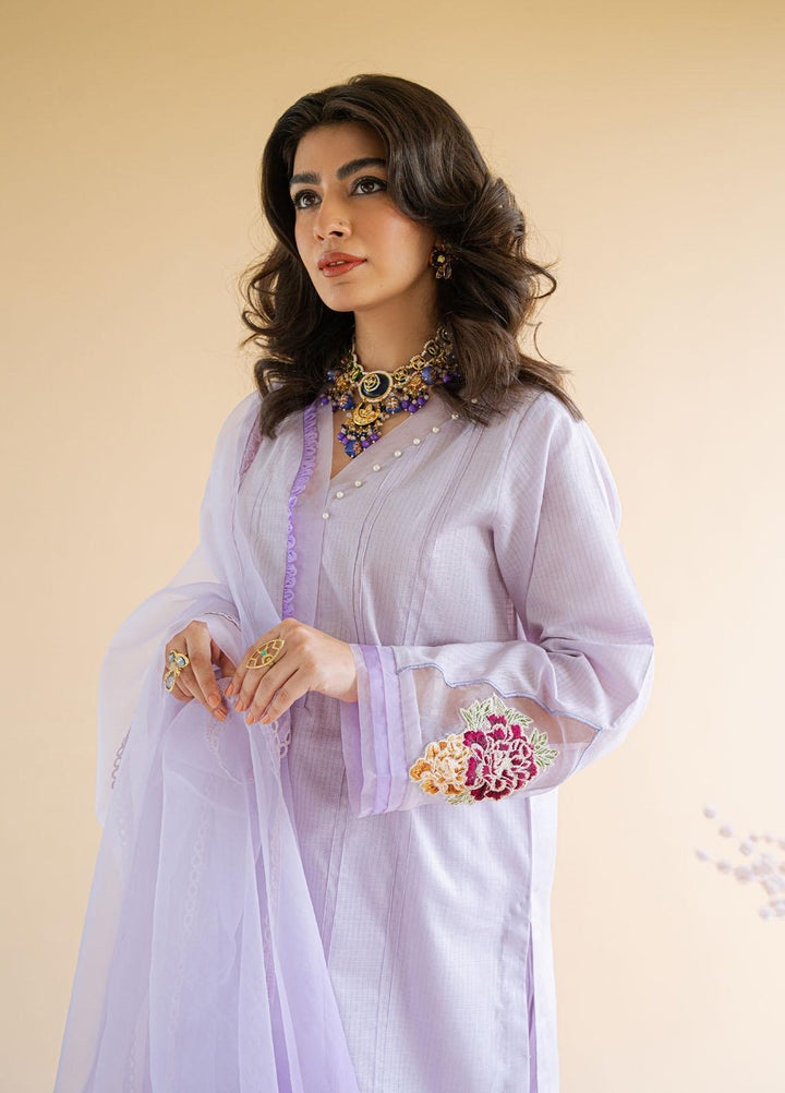 Shurooq Ready to Wear  Cotton 3 Piece Dress C1 D06 Maahru