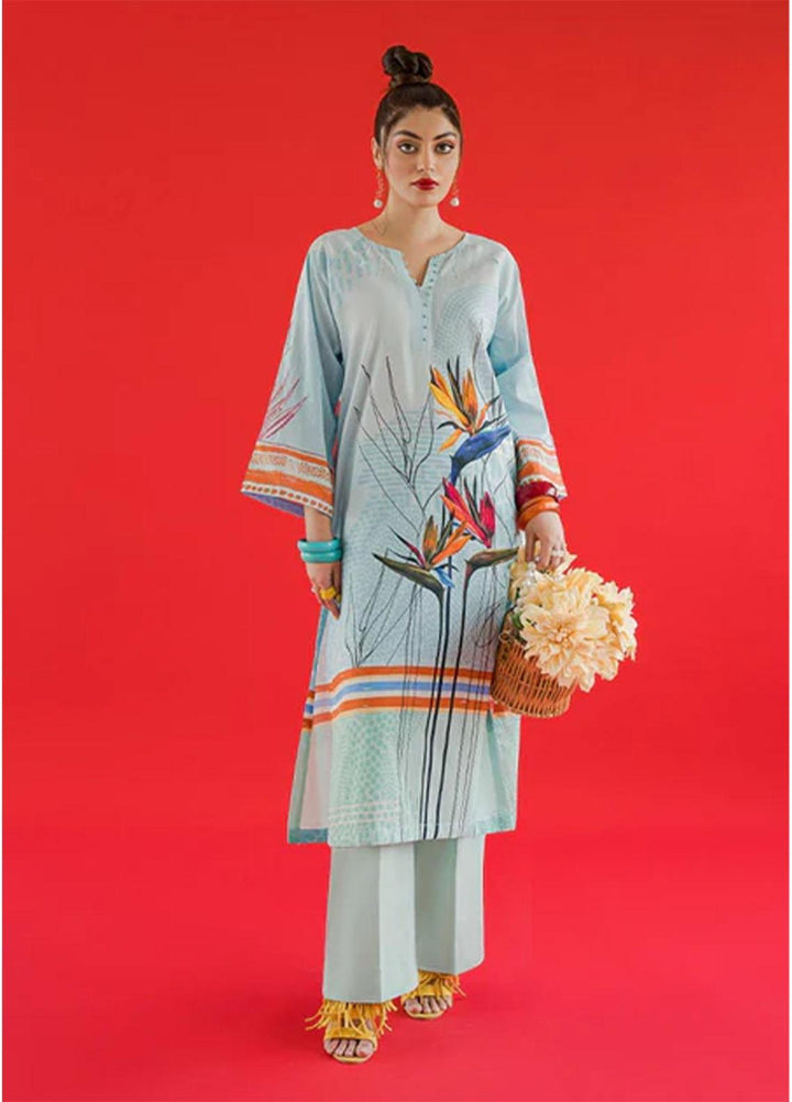 Shurooq Casual Pret  Lawn 2 Piece Dress SHQ23NFT Nile