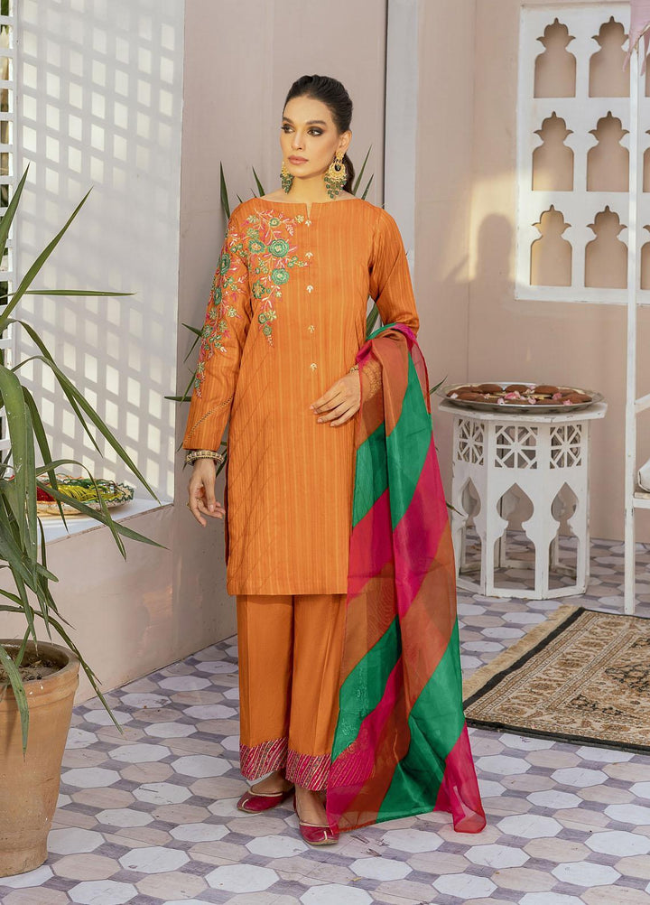 Shurooq Ready to Wear Embroidered Lawn 3 Piece Suit Nargis