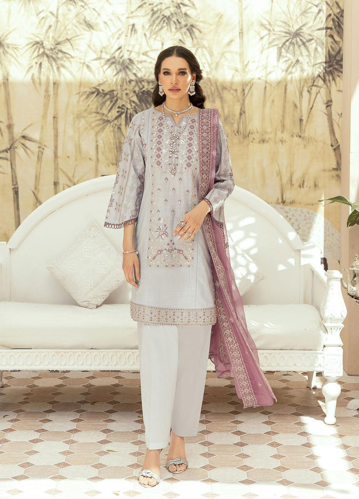 Shurooq Ready to Wear Embroidered Lawn 3 Piece Suit Chand