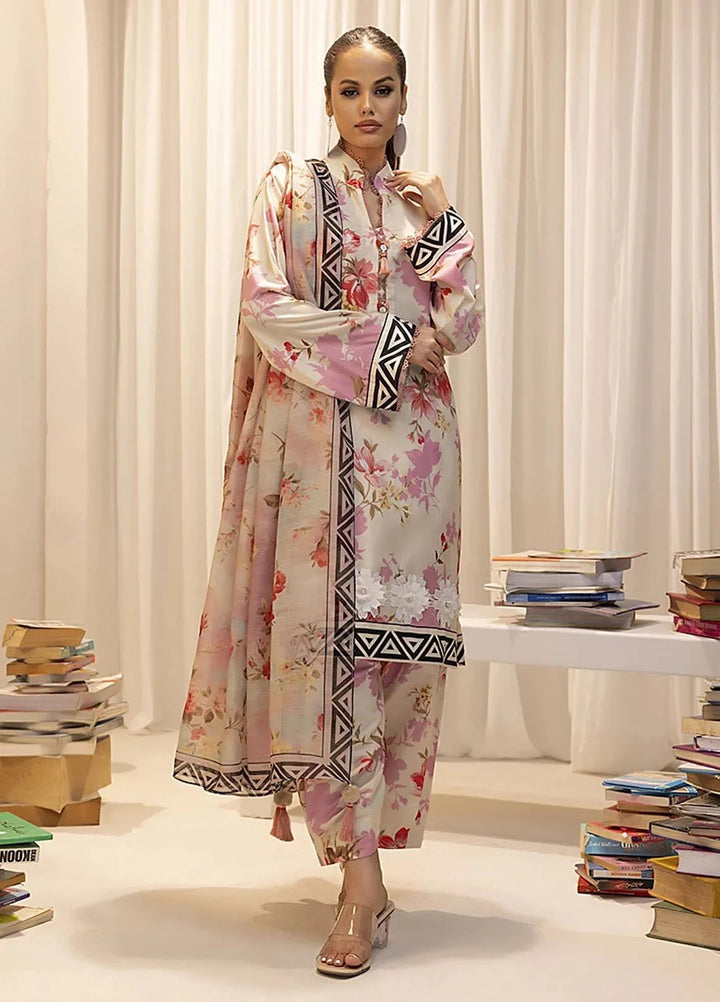 Sibel by Salitex Printed Lawn Suit Unstitched 3 Piece SUN24S SUNW24ASI021UT - Festive Collection