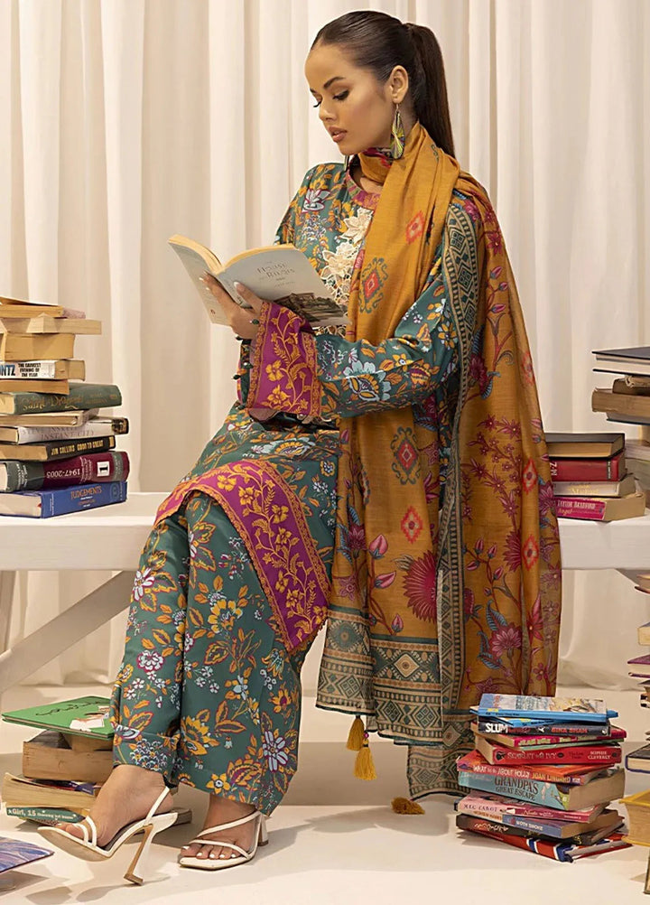 Sibel by Salitex Printed Lawn Suit Unstitched 3 Piece SUN24S SUNW24ASI022UT - Festive Collection