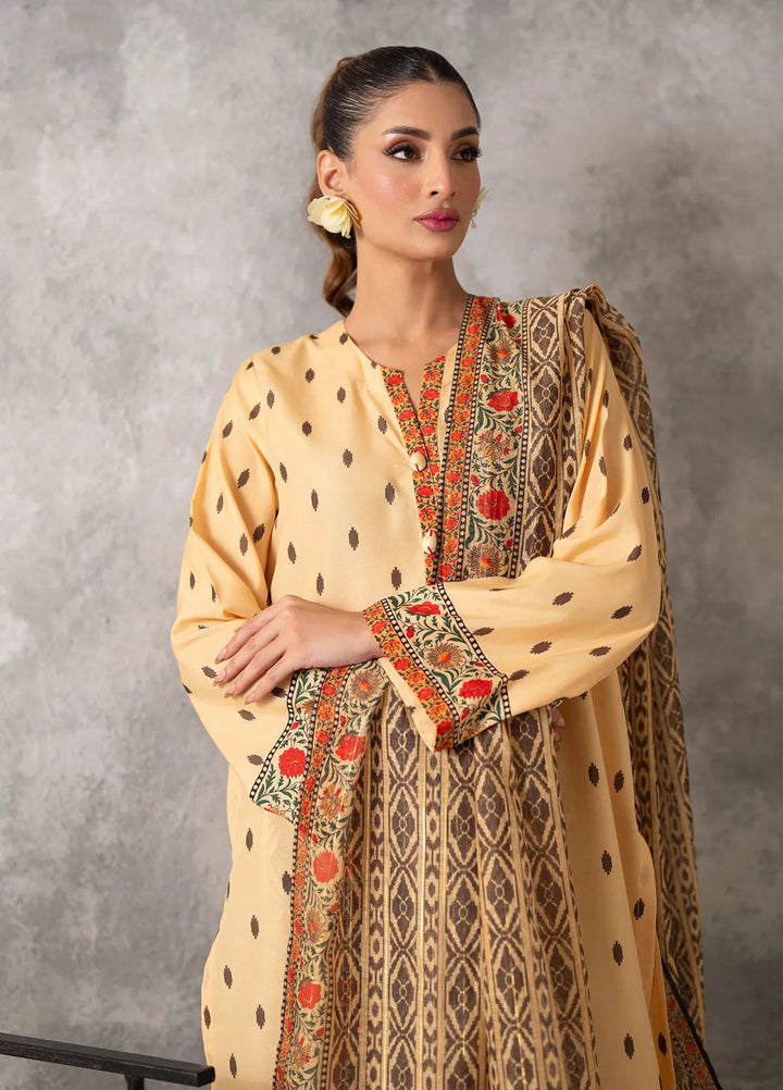 Sibel by Salitex Printed Lawn Suit Unstitched 3 Piece SUNW24ASI027UT - Summer Collection