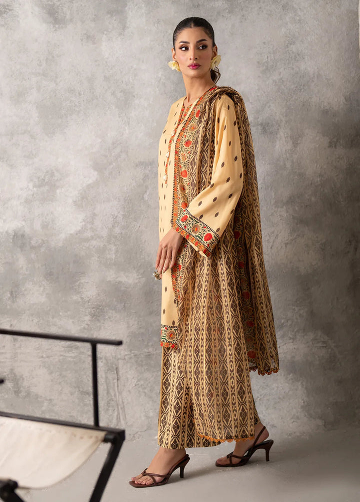 Sibel by Salitex Printed Lawn Suit Unstitched 3 Piece SUNW24ASI027UT - Summer Collection