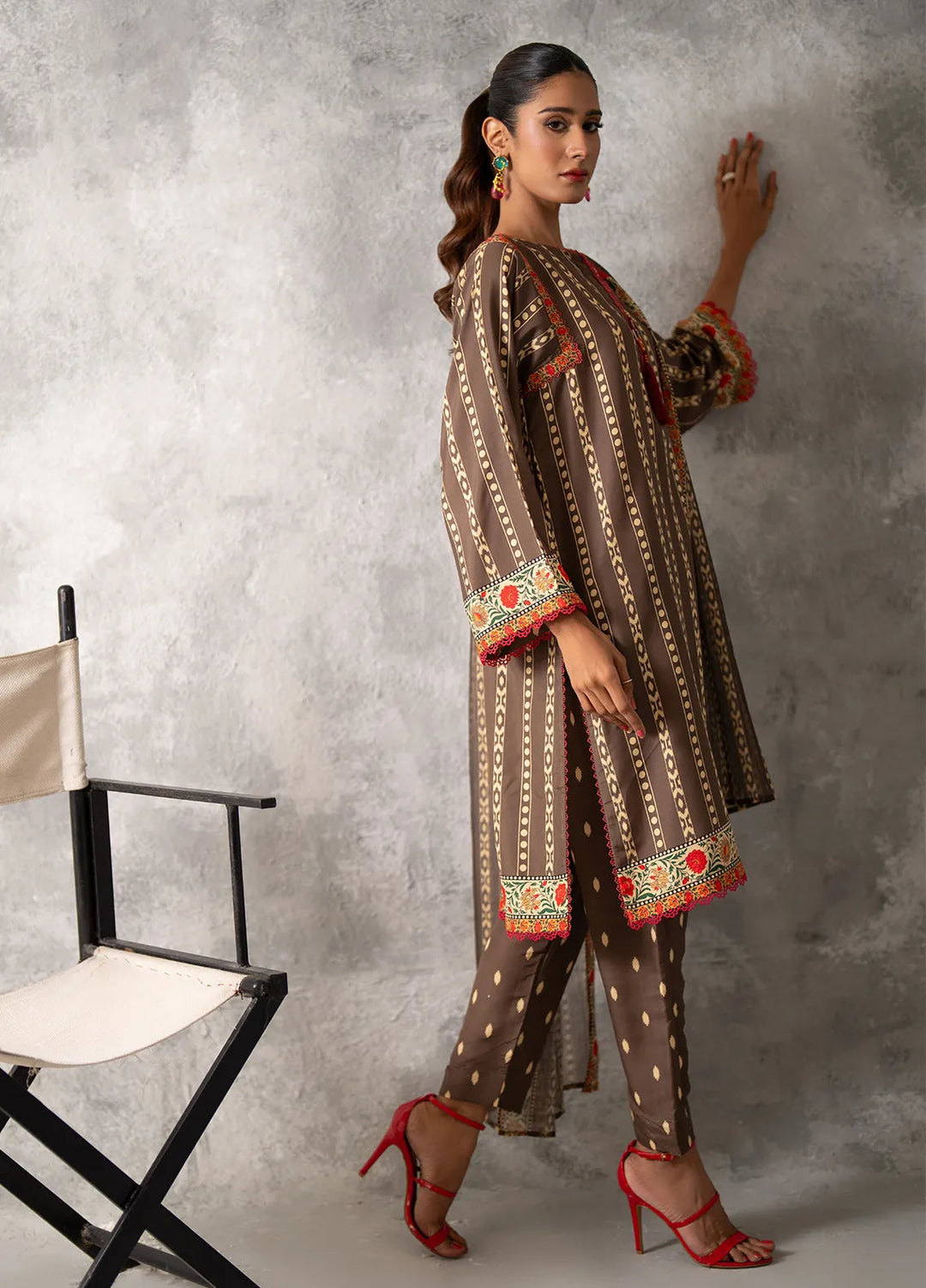 Sibel by Salitex Printed Lawn Suit Unstitched 3 Piece SUNW24ASI033UT - Summer Collection