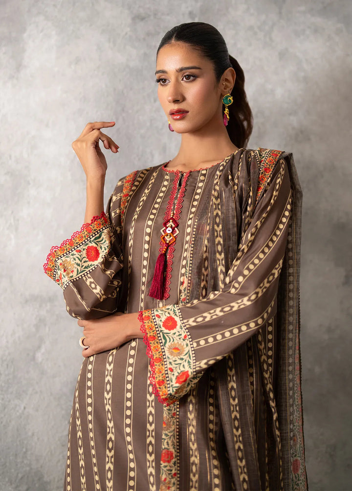 Sibel by Salitex Printed Lawn Suit Unstitched 3 Piece SUNW24ASI033UT - Summer Collection