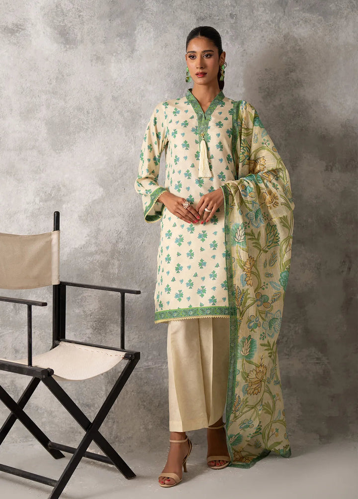 Sibel by Salitex Printed Lawn Suit Unstitched 3 Piece SUNW24ASI036UT - Summer Collection