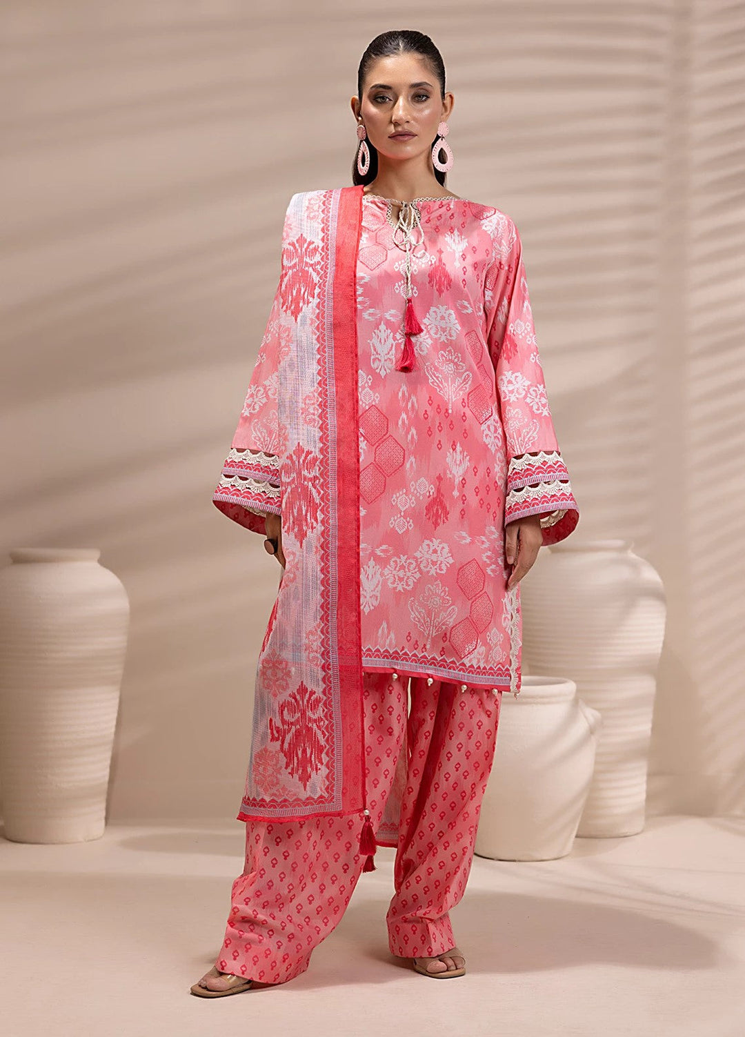 Sibel by Salitex Printed Silk Lawn Suits Unstitched 3 Piece SUNS25ASI164UT - Summer Collection