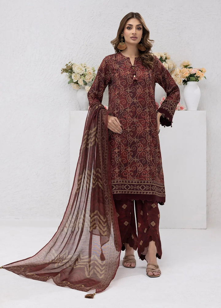 Sibel Jan by Salitex Printed Lawn Suits Unstitched 3 Piece SUNS24ASI069UT - Summer Collection