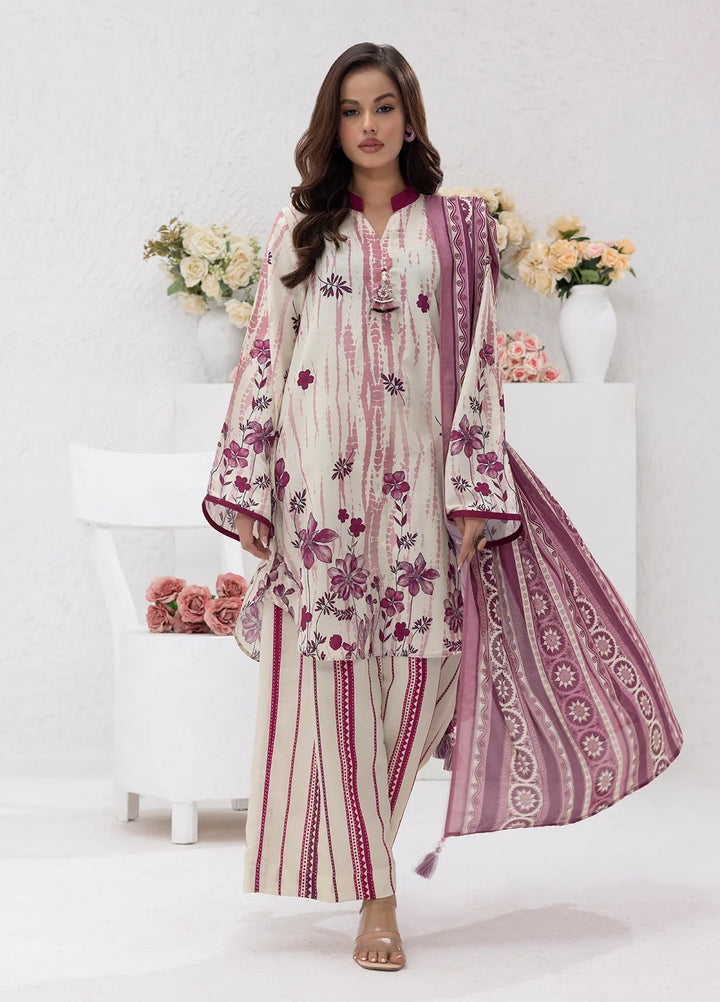 Sibel Jan by Salitex Printed Lawn Suits Unstitched 3 Piece SUNS24ASI071UT - Summer Collection