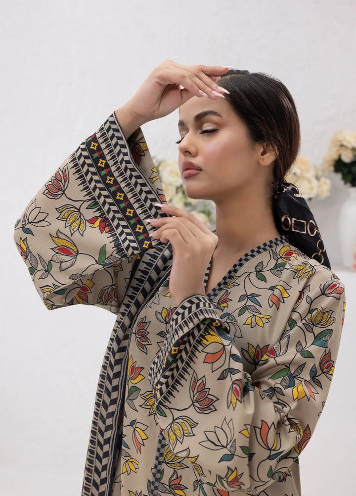Sibel Jan by Salitex Printed Lawn Suits Unstitched 3 Piece SUNS24ASI085UT - Summer Collection