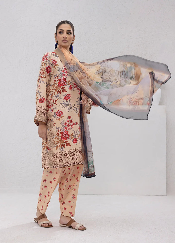 Sibel Jan by Salitex Printed Lawn Suits Unstitched 3 Piece SUNS24ASI086UT - Summer Collection
