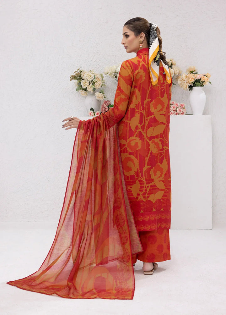 Sibel Jan by Salitex Printed Lawn Suits Unstitched 3 Piece SUNS24ASI087UT - Summer Collection