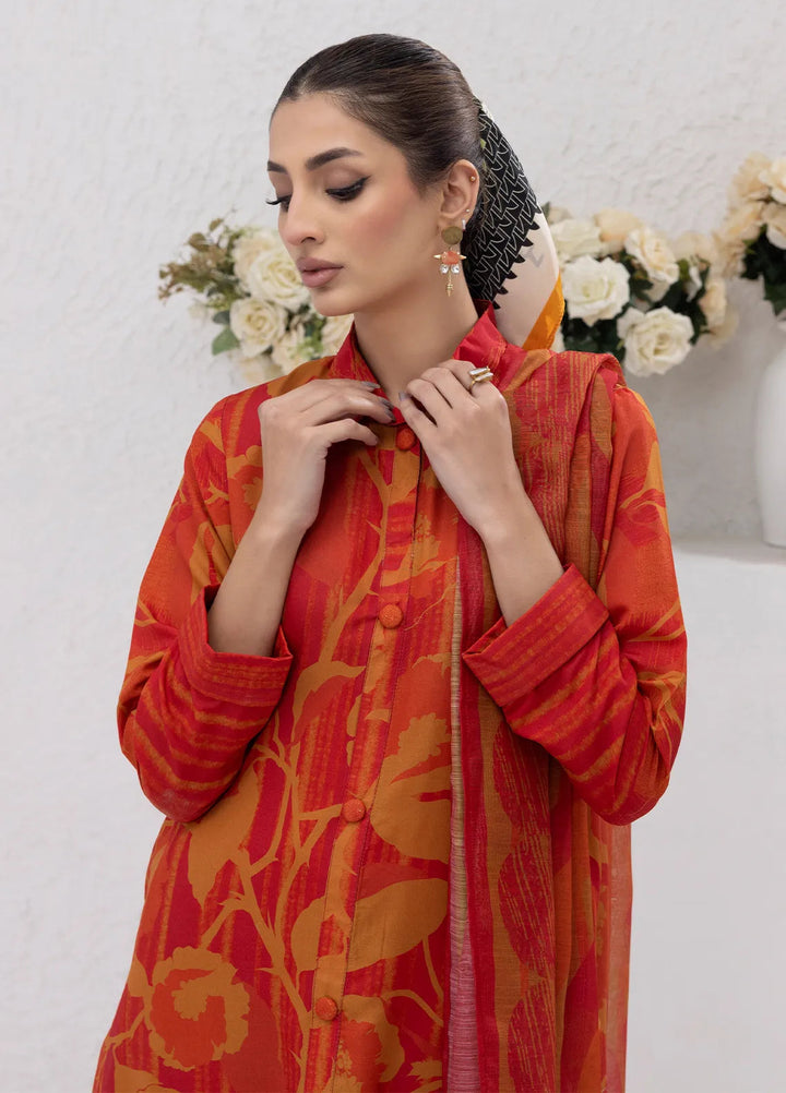 Sibel Jan by Salitex Printed Lawn Suits Unstitched 3 Piece SUNS24ASI087UT - Summer Collection